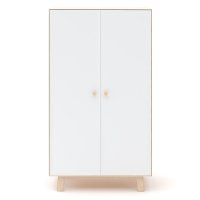 Armoire Merlin - Blanc/Bouleau